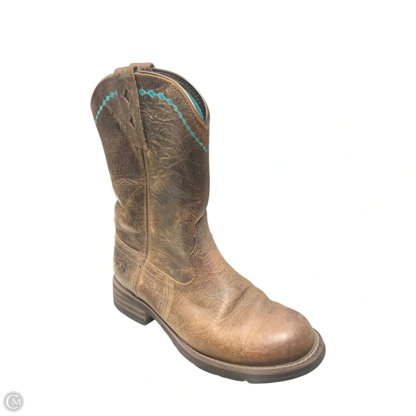 Boots Western By Ariat In Brown, Size: 6.5