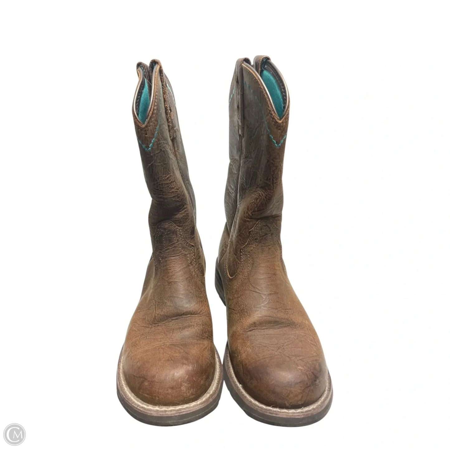 Boots Western By Ariat In Brown, Size: 6.5
