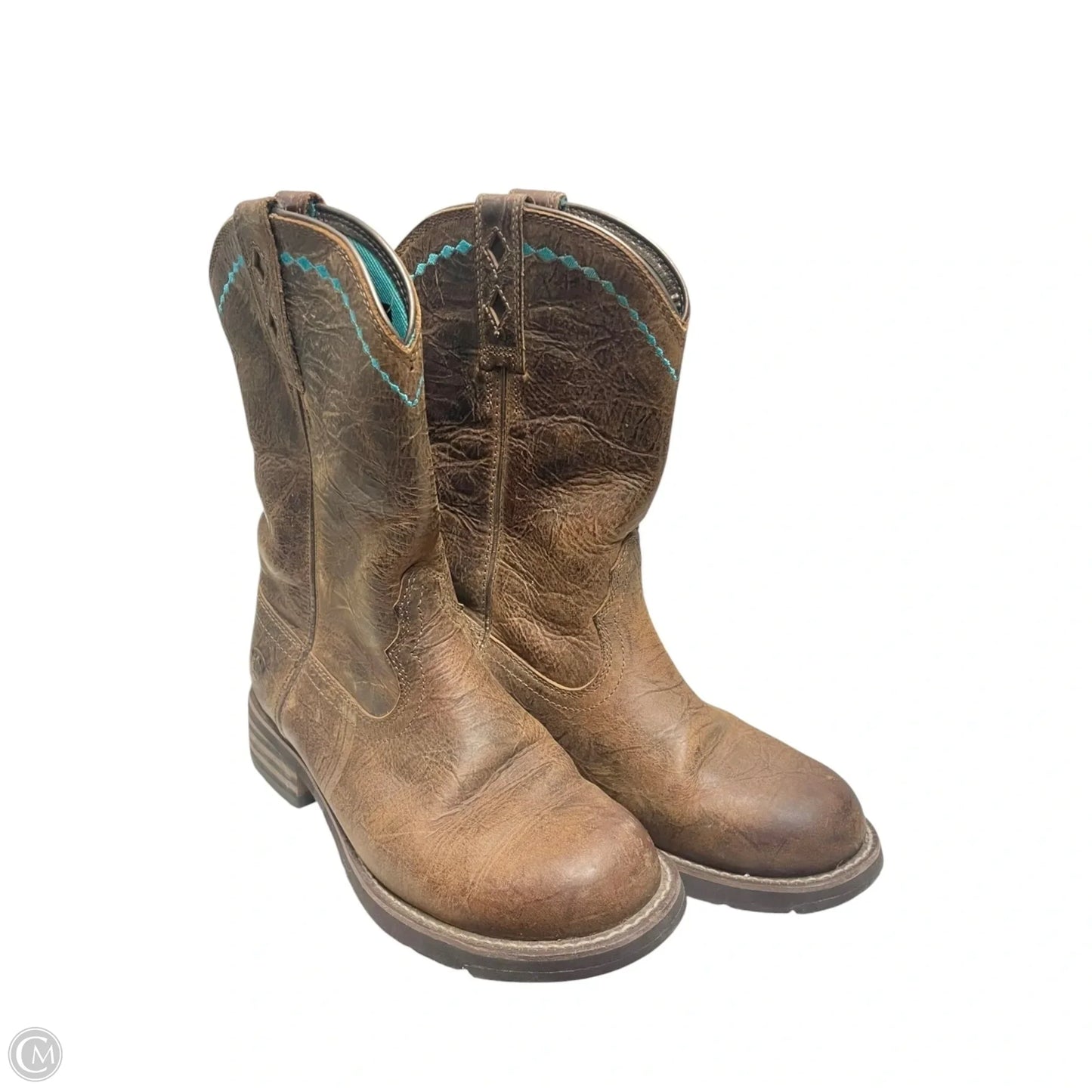 Boots Western By Ariat In Brown, Size: 6.5