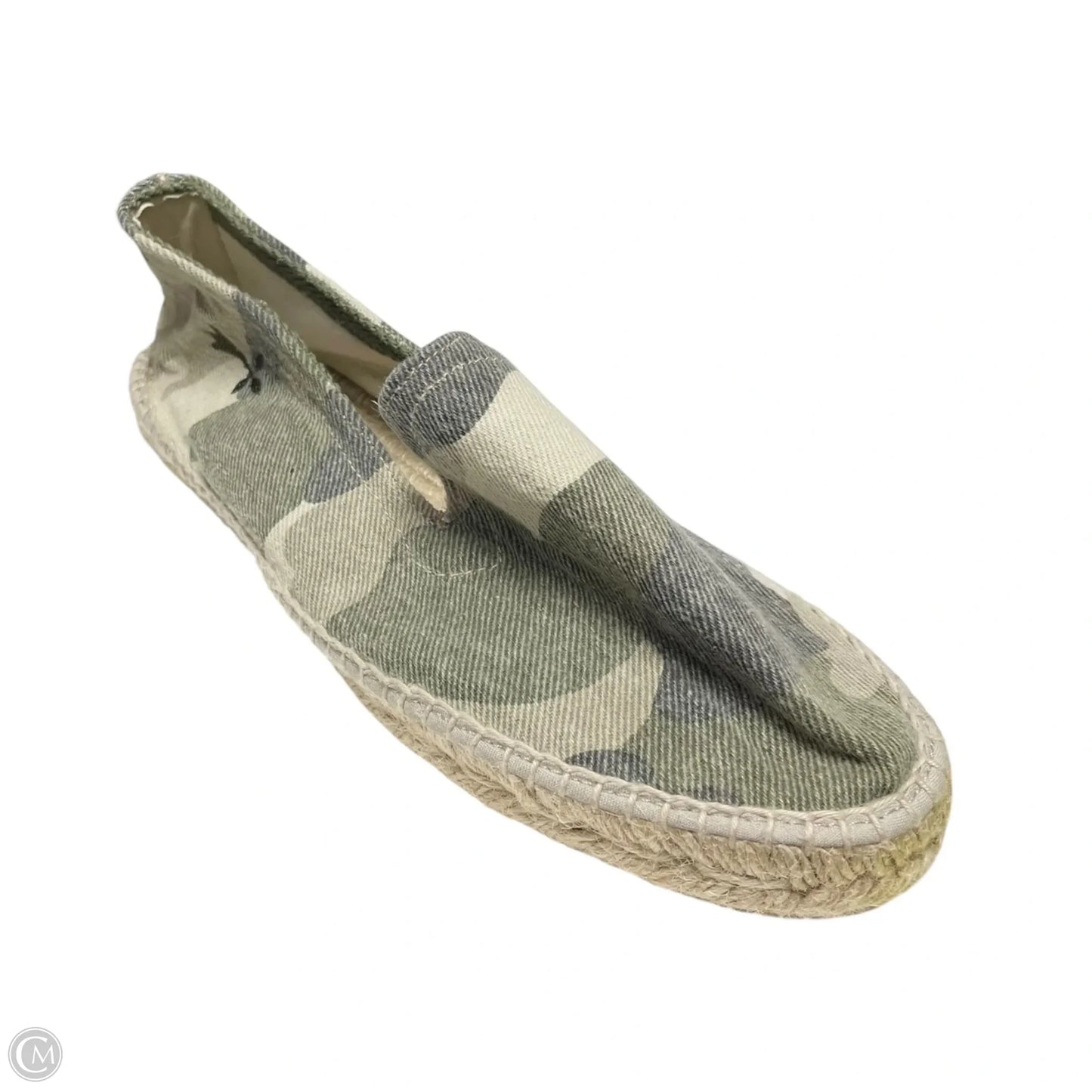 Shoes Flats By MANEBI In Camouflage Print, Size: 9.5