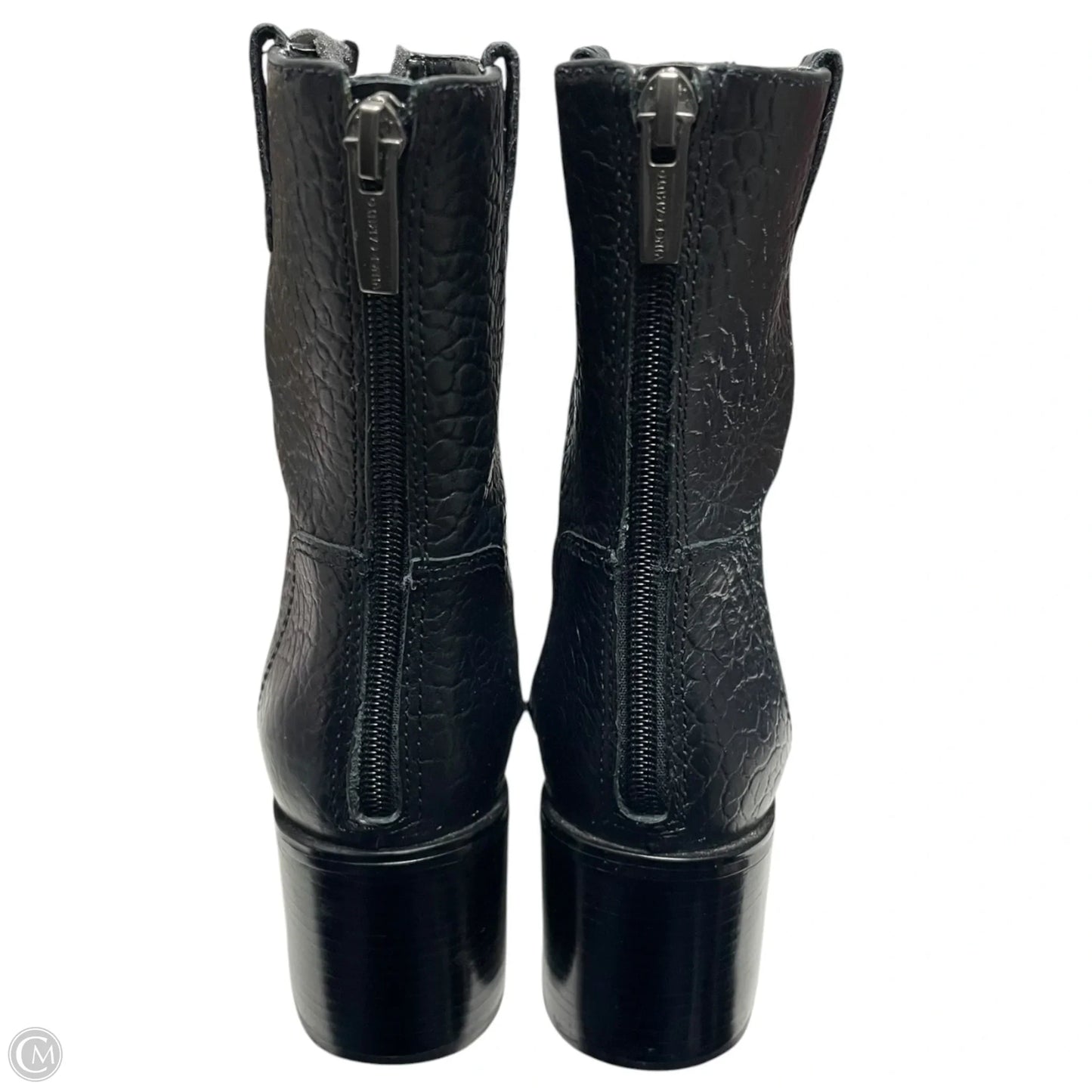 Boots Ankle Heels By Vince Camuto In Black, Size: 8.5