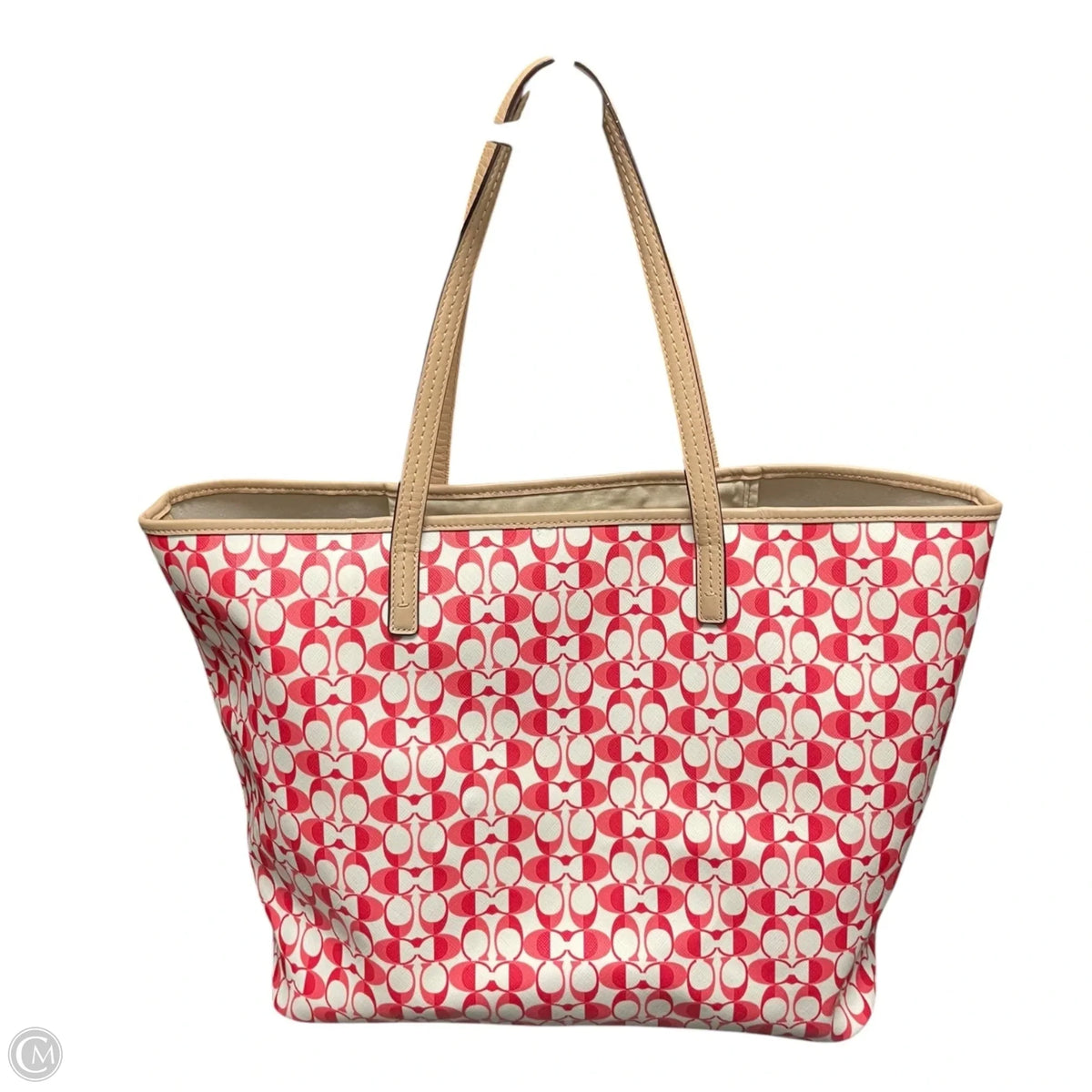 Tote Designer By Coach, Size: Large
