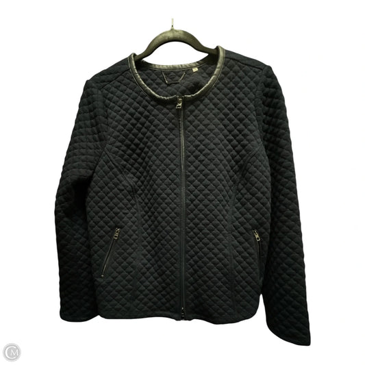 Jacket Other By Chicos In Navy, Size: 8