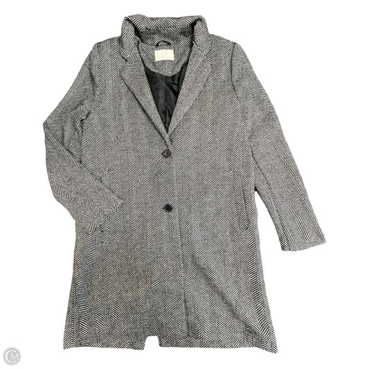 Blazer By Clothes Mentor In Black & Grey, Size: S