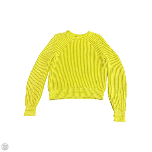 Sweater By J. Crew In Yellow, Size: Xxs