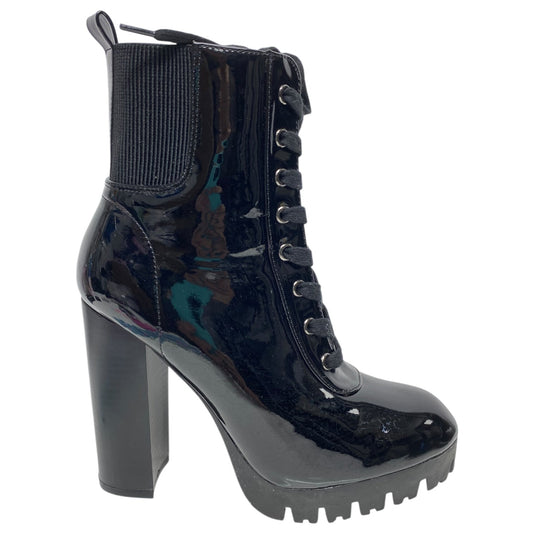Boots Ankle Heels By Fashion Nova In Black, Size: 6.5