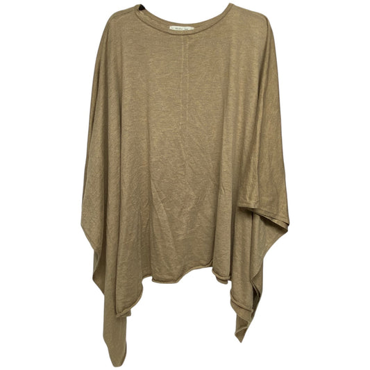 Poncho By Mustard Seed In Tan, Size: S