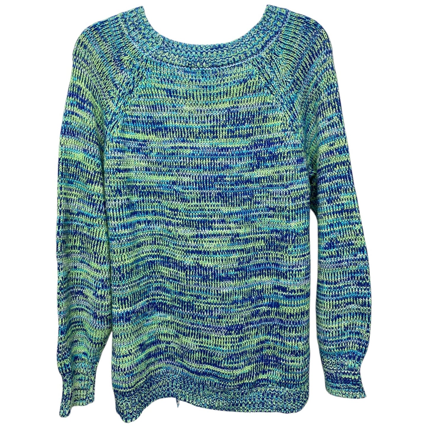 Sweater By New York And Co In Blue & Green, Size: Xl
