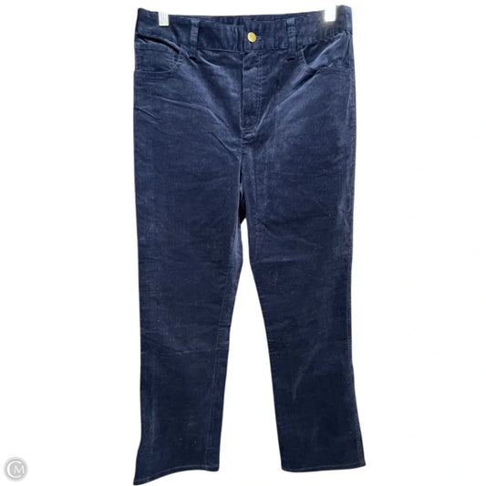 Pants Corduroy By Draper James In Blue, Size: 4