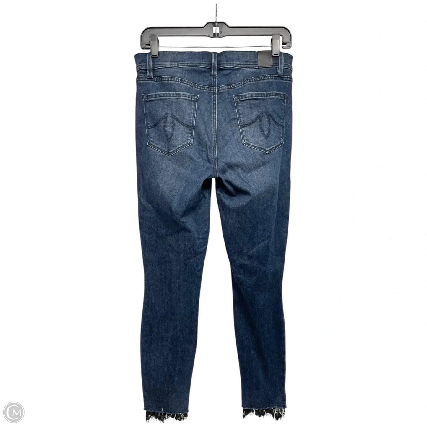 Jeans Skinny By Level 99 In Blue Denim, Size: 8