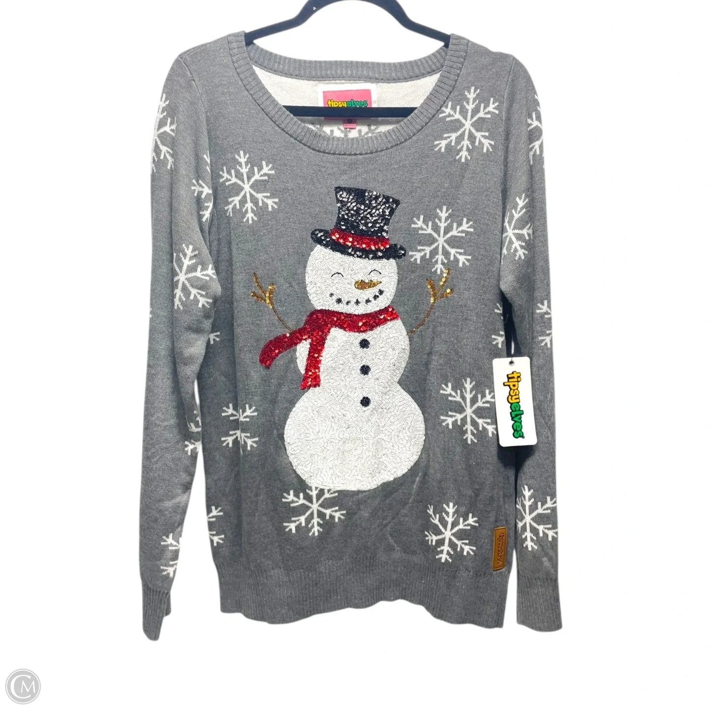 Sweater tipsy elves -  In Multi-colored, Size: M