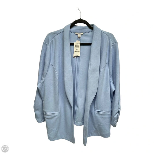 Blazer By Bar Iii In Blue, Size: 2x