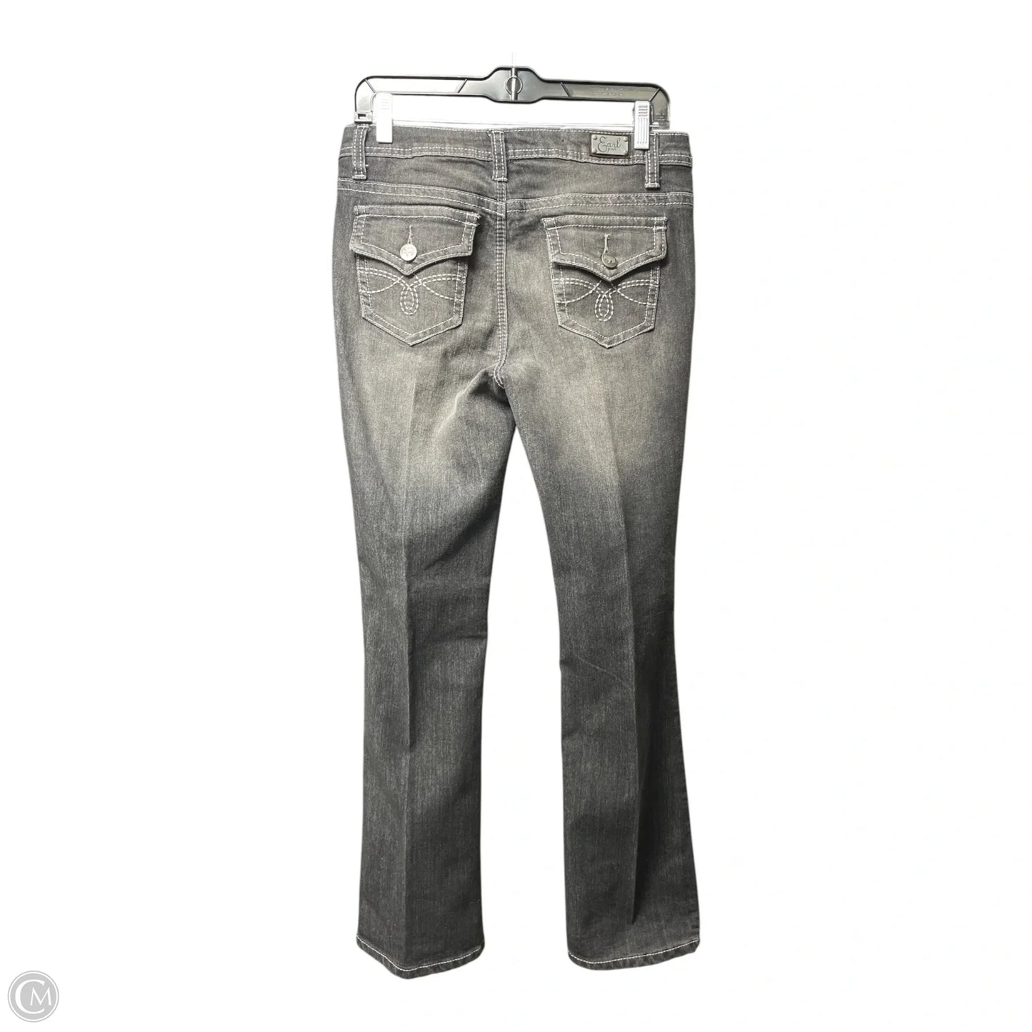 Jeans Boot Cut By Earl Jean In Grey, Size: 6
