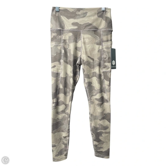 Athletic Leggings By SCORPIO SOL In Camouflage Print, Size: M