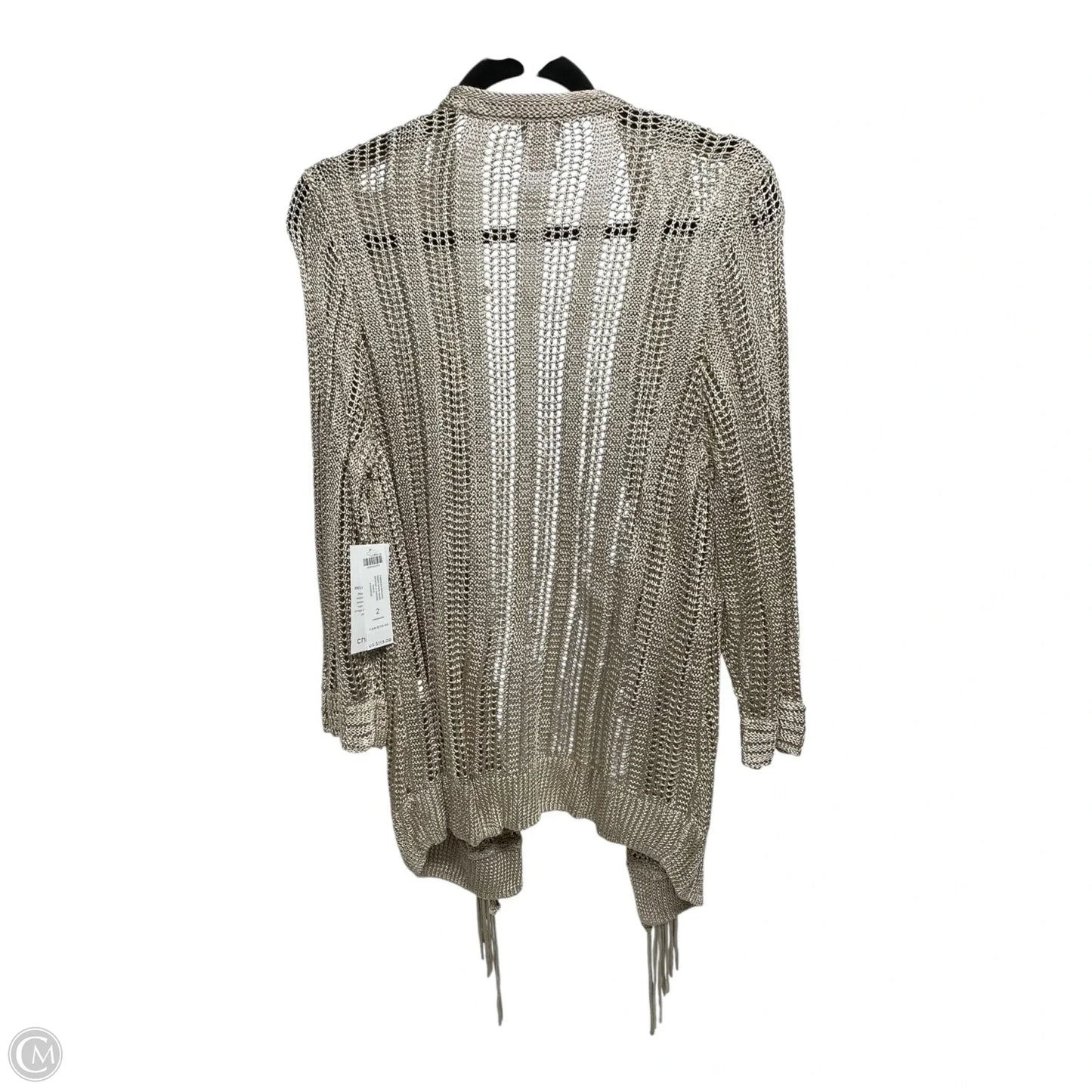 Cardigan By Chicos In Tan, Size: L