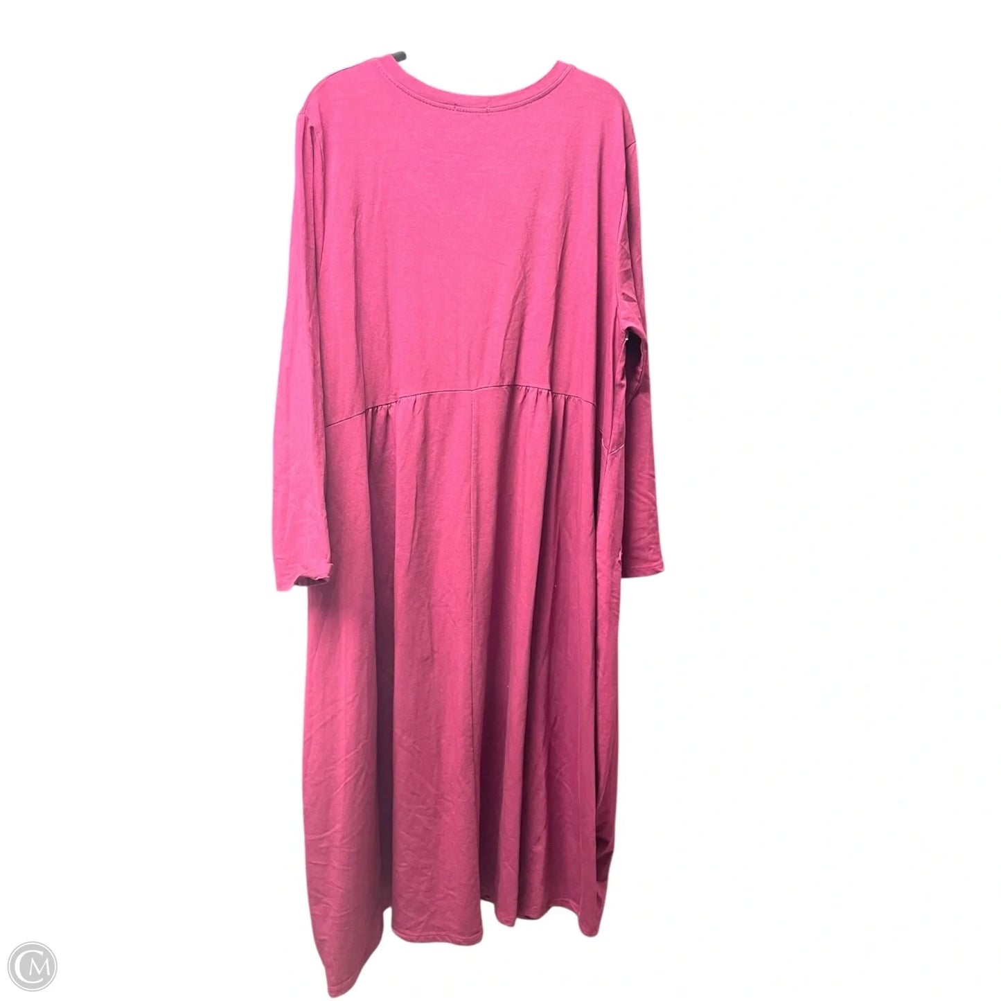 Dress Casual Maxi By WALEXITA DESIGN  In Maroon, Size: 1x