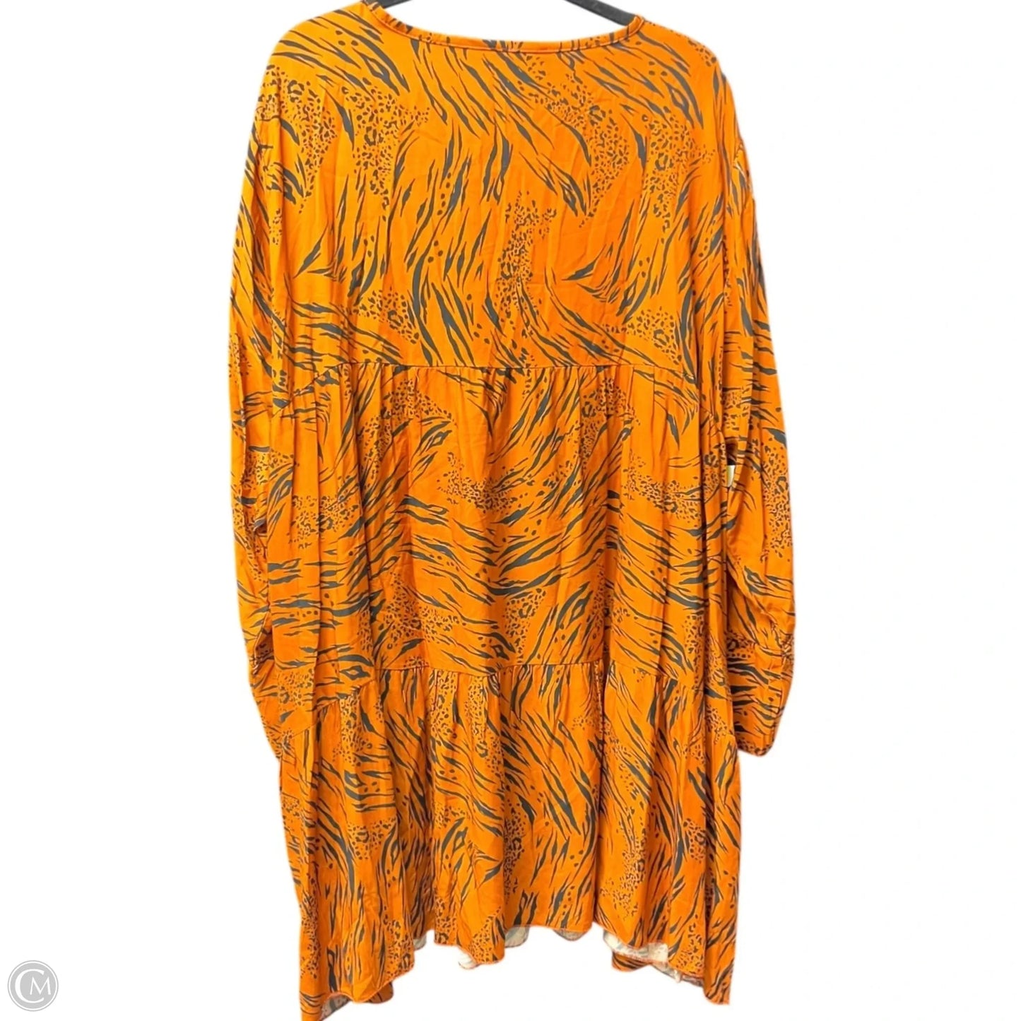 Dress Casual Short By WELEXITA DESIGN In Animal Print, Size: 1x