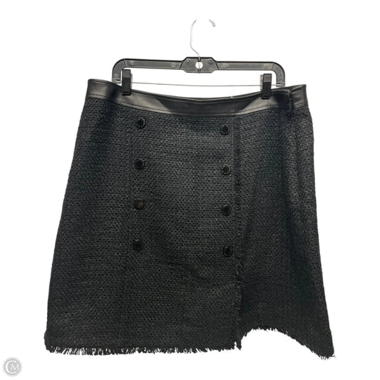 Skirt Designer By Karl Lagerfeld In Black, Size: L