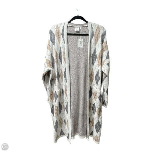 Cardigan By Clothes Mentor In Beige, Size: M