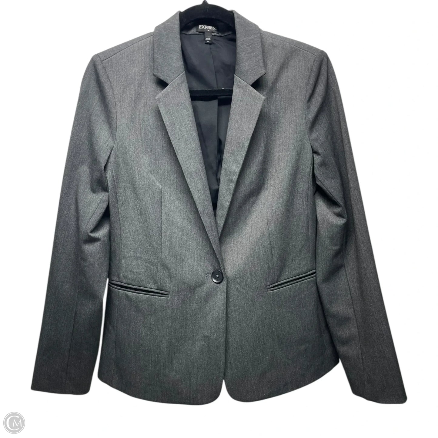 Blazer By Express In Grey, Size: 10