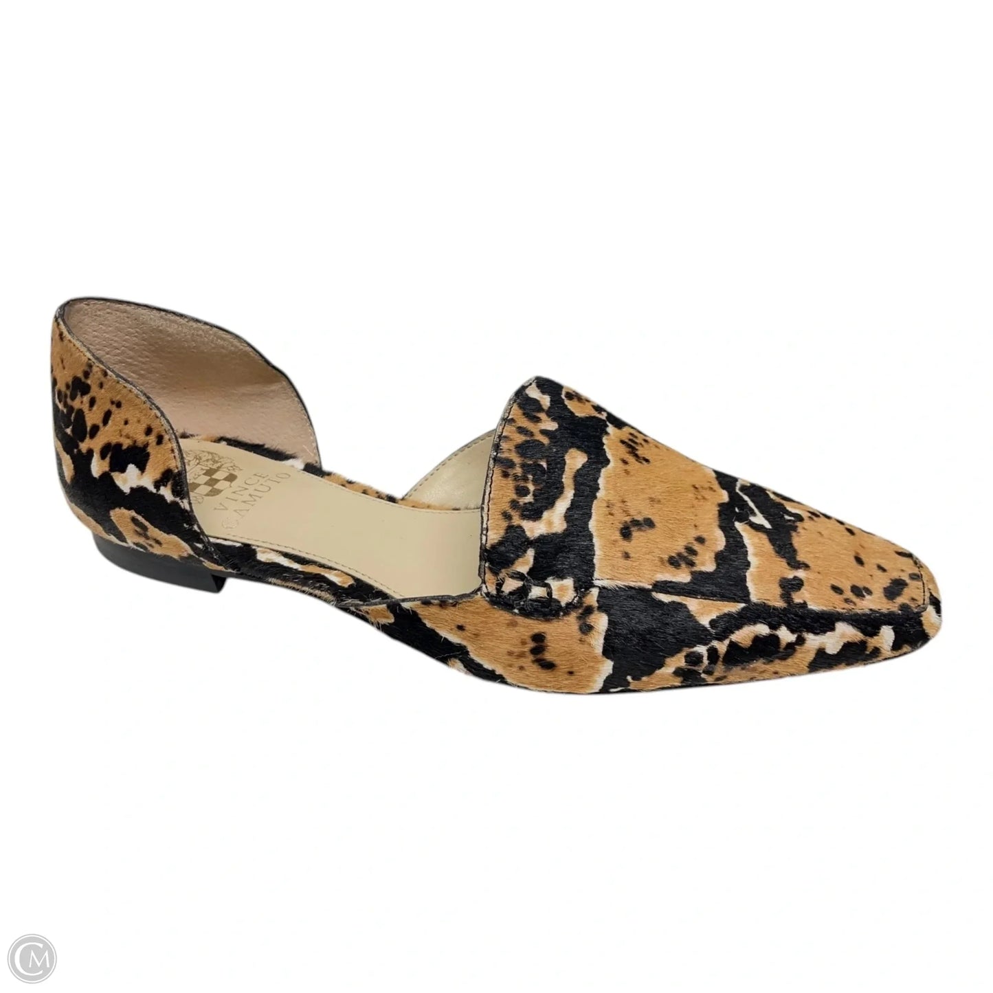 Shoes Flats By Vince Camuto In Black & Brown, Size: 7