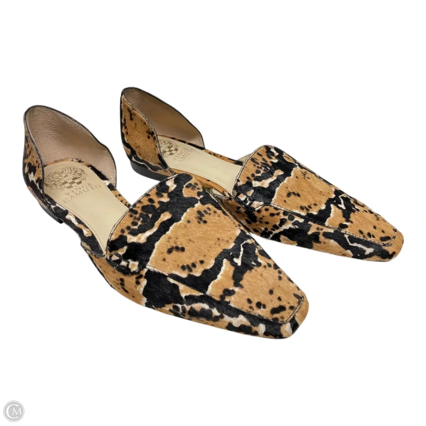 Shoes Flats By Vince Camuto In Black & Brown, Size: 7