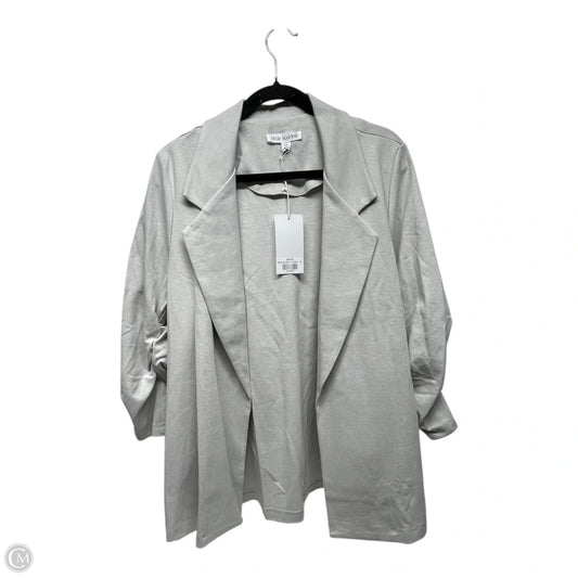 Blazer By Dear Scarlett In Grey, Size: 1x