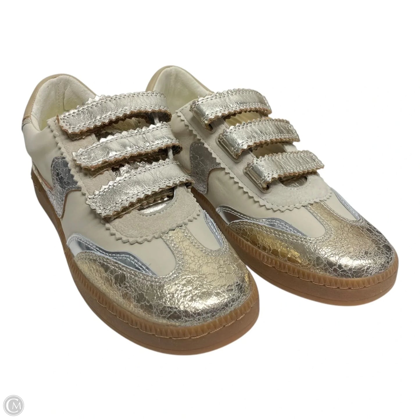 Shoes Sneakers By Dolce Vita In Gold, Size: 6.5