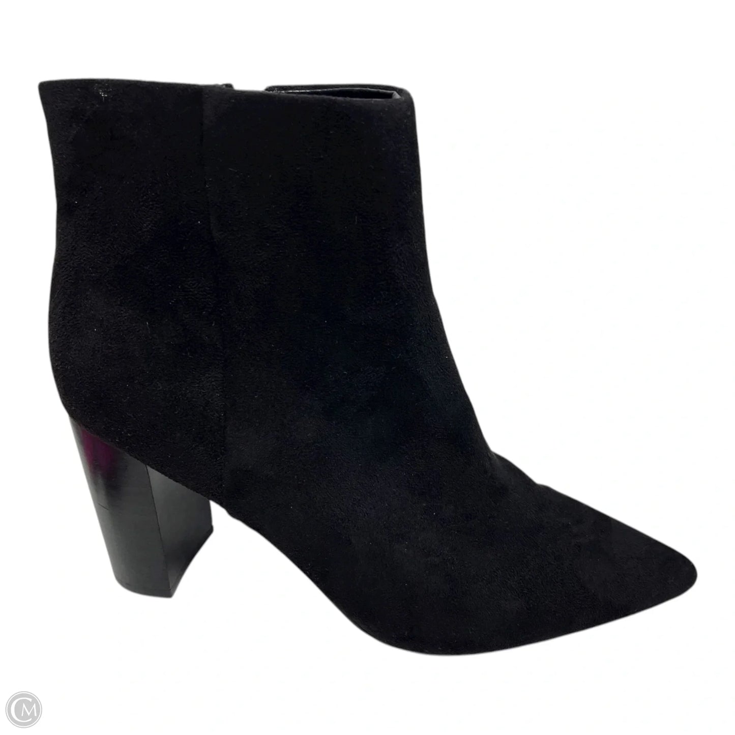 Boots Ankle Heels By Nine West In Black, Size: 10