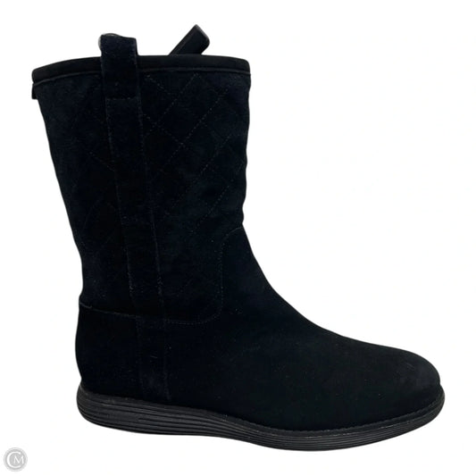 Boots Ankle Flats By Cole-haan In Black, Size: 8.5