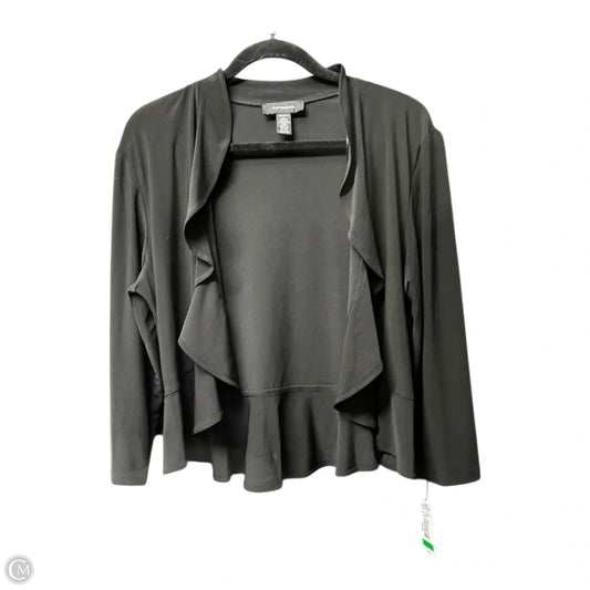 Cardigan By R And M Richards In Black, Size: L