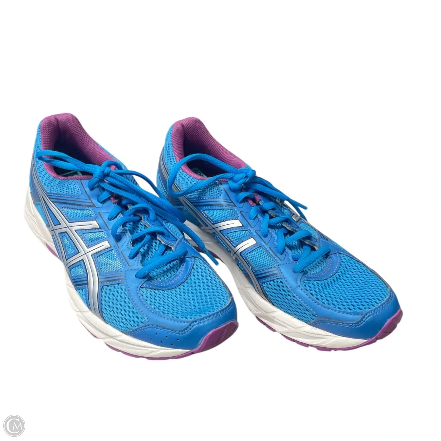 Shoes Athletic By Asics In Blue & White, Size: 8.5
