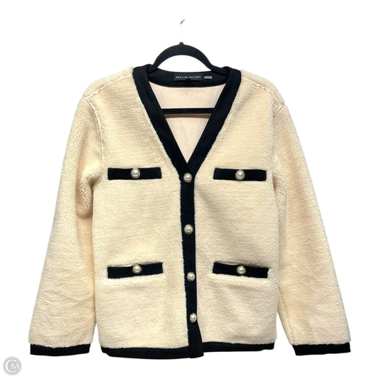 Blazer By English Factory In Black & White, Size: Xs