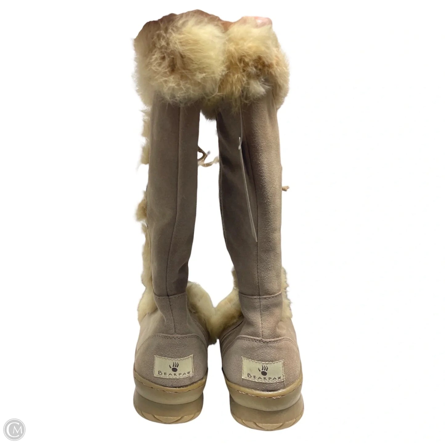 Boots Knee Flats By Bearpaw In Tan, Size: 9