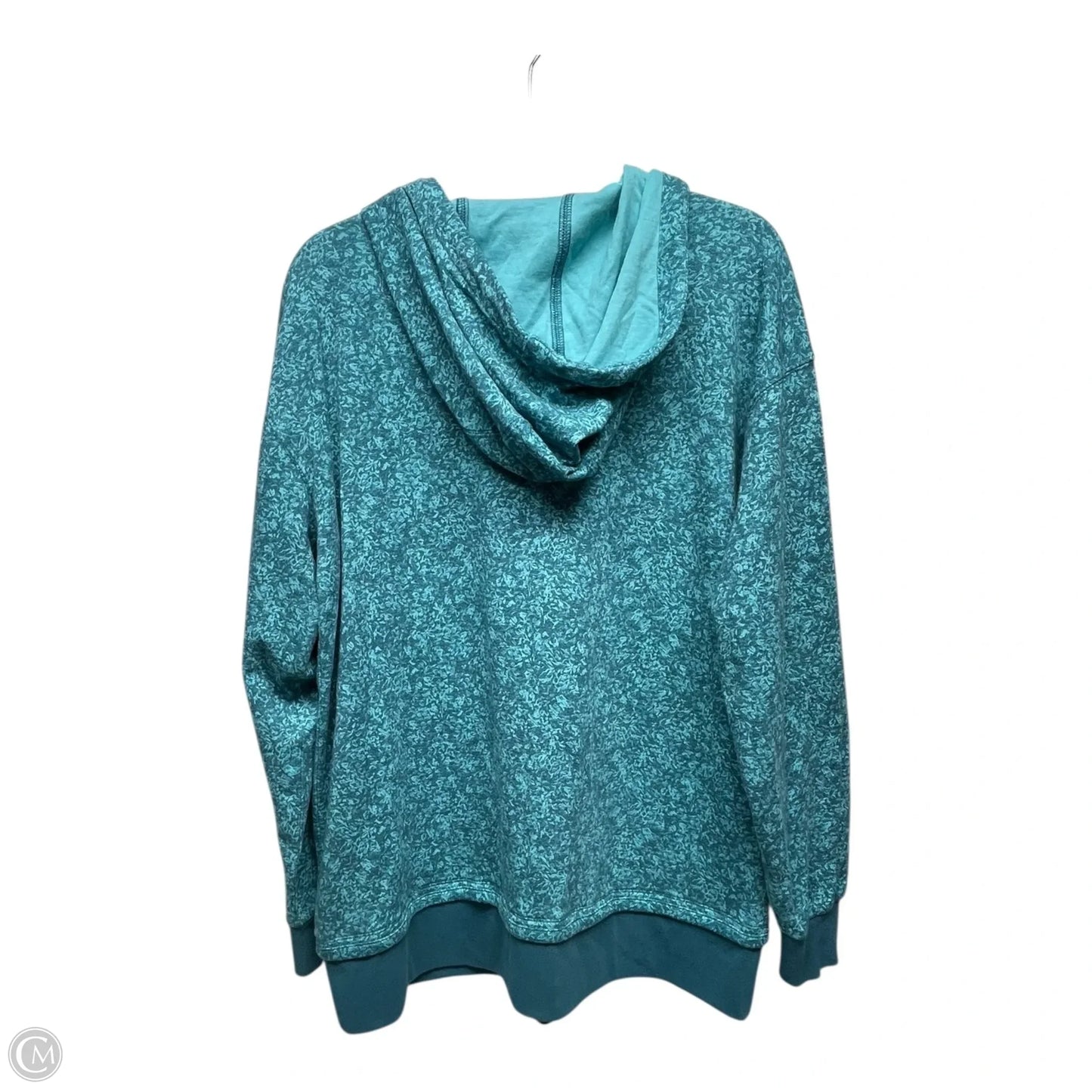 Athletic Top Long Sleeve Hoodie By Athleta In Blue, Size: M