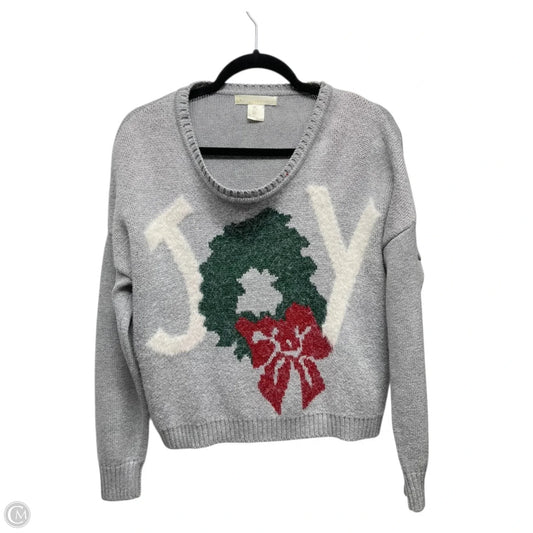 Sweater By kaisely In Grey & White, Size: S