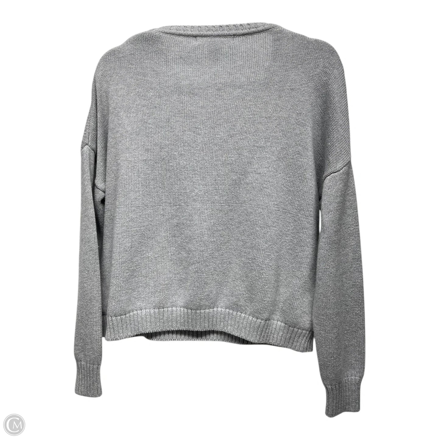 Sweater By kaisely In Grey & White, Size: S