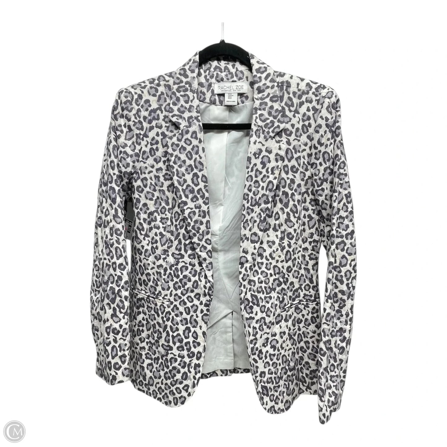 Blazer By Rachel Zoe In Animal Print, Size: M