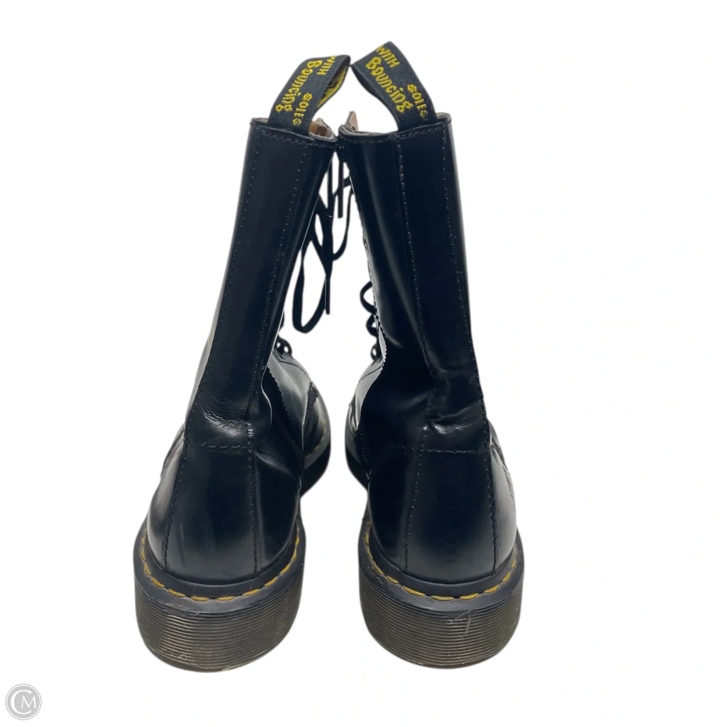 Boots Ankle Flats By Dr Martens In Black, Size: 9