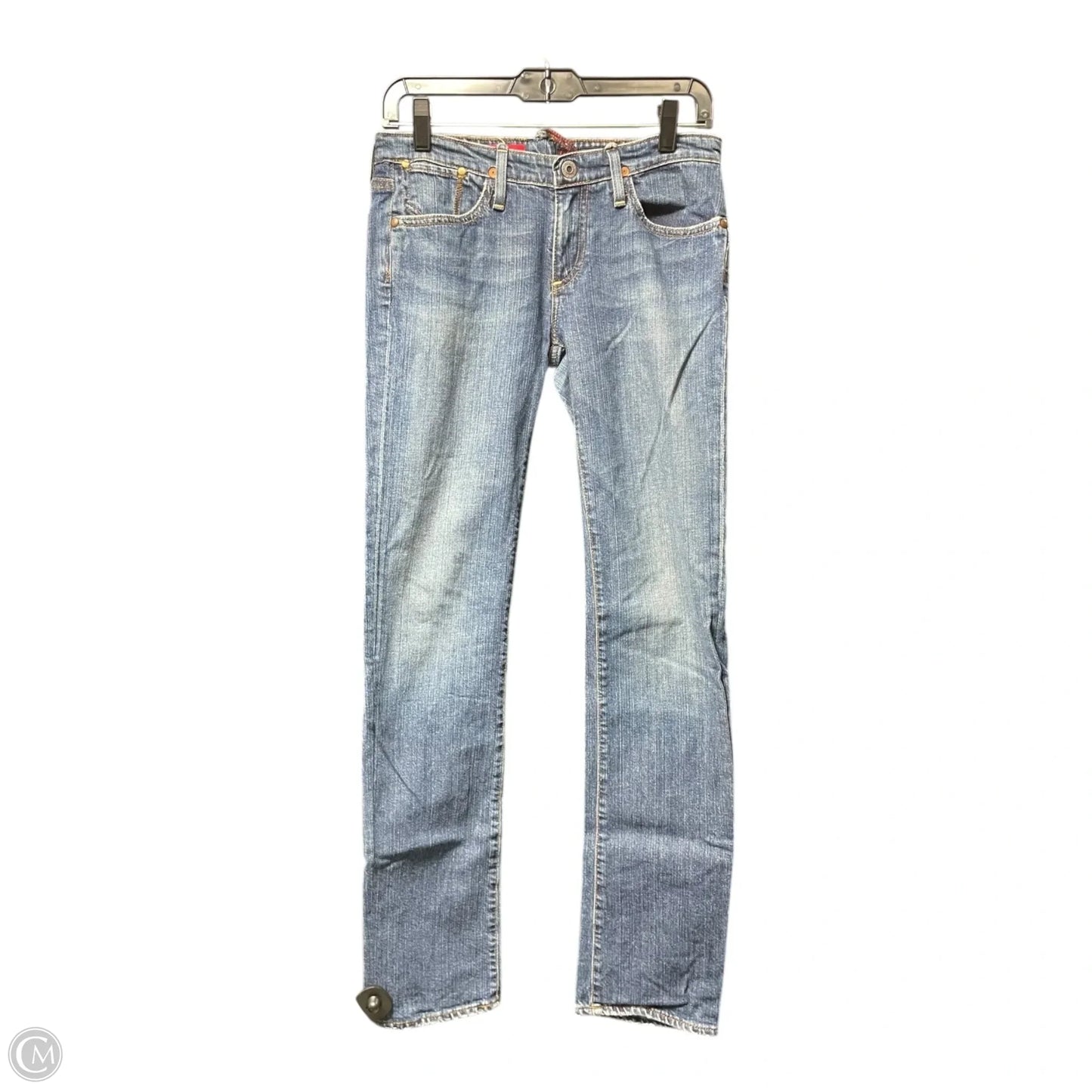 Jeans Straight By Adriano Goldschmied In Blue, Size: 6