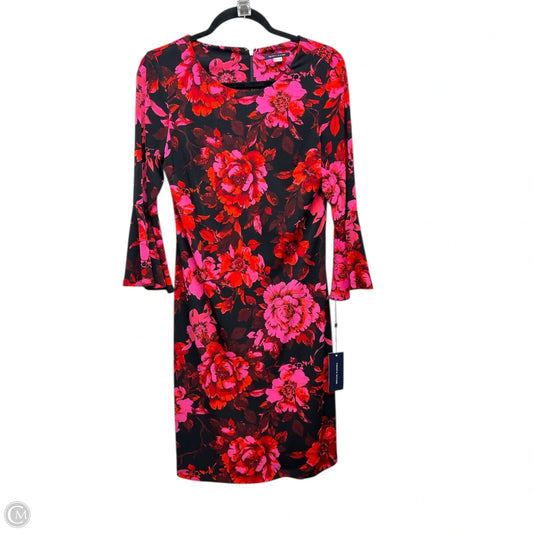 Dress Casual Midi By Tommy Hilfiger In Floral Print, Size: 4