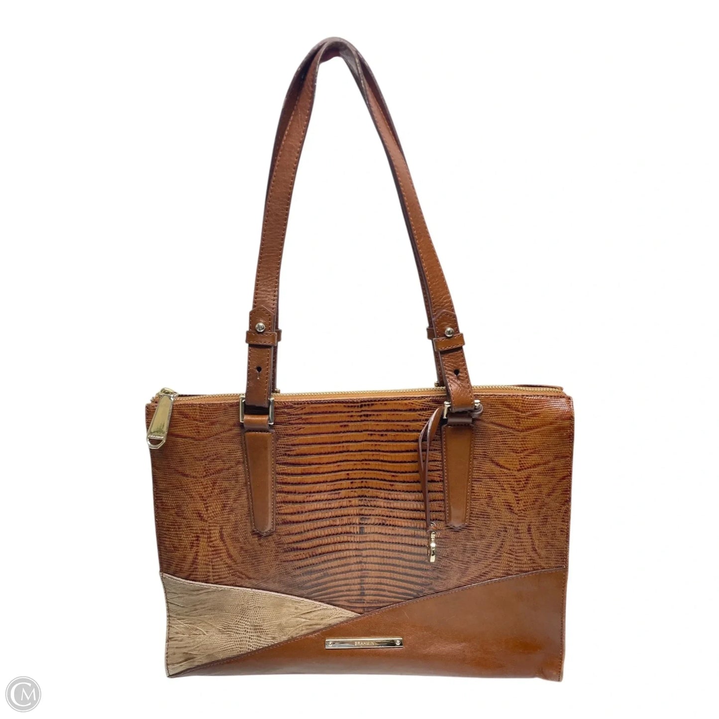 Tote Designer By Brahmin, Size: Small
