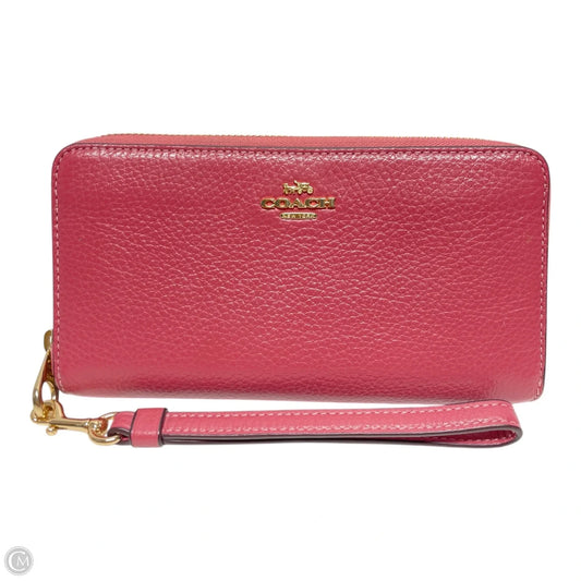Wristlet Designer By Coach, Size: Medium