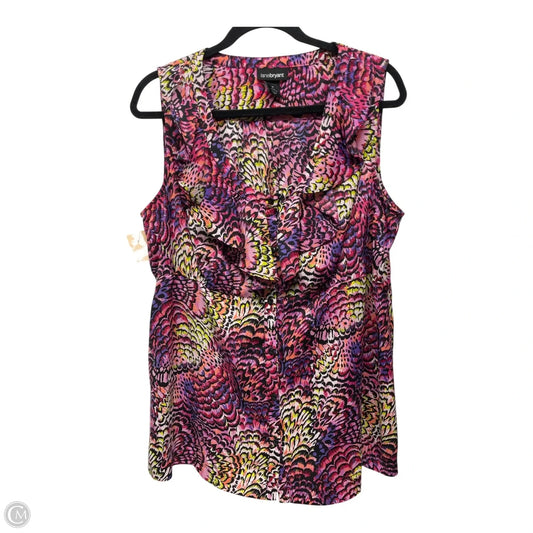 Top Sleeveless By Lane Bryant In Pink, Size: 16