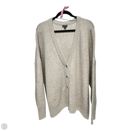 Sweater Cardigan By Torrid In Beige, Size: 3x