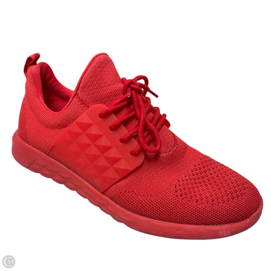 Shoes Sneakers By Aldo In Red, Size: 7.5
