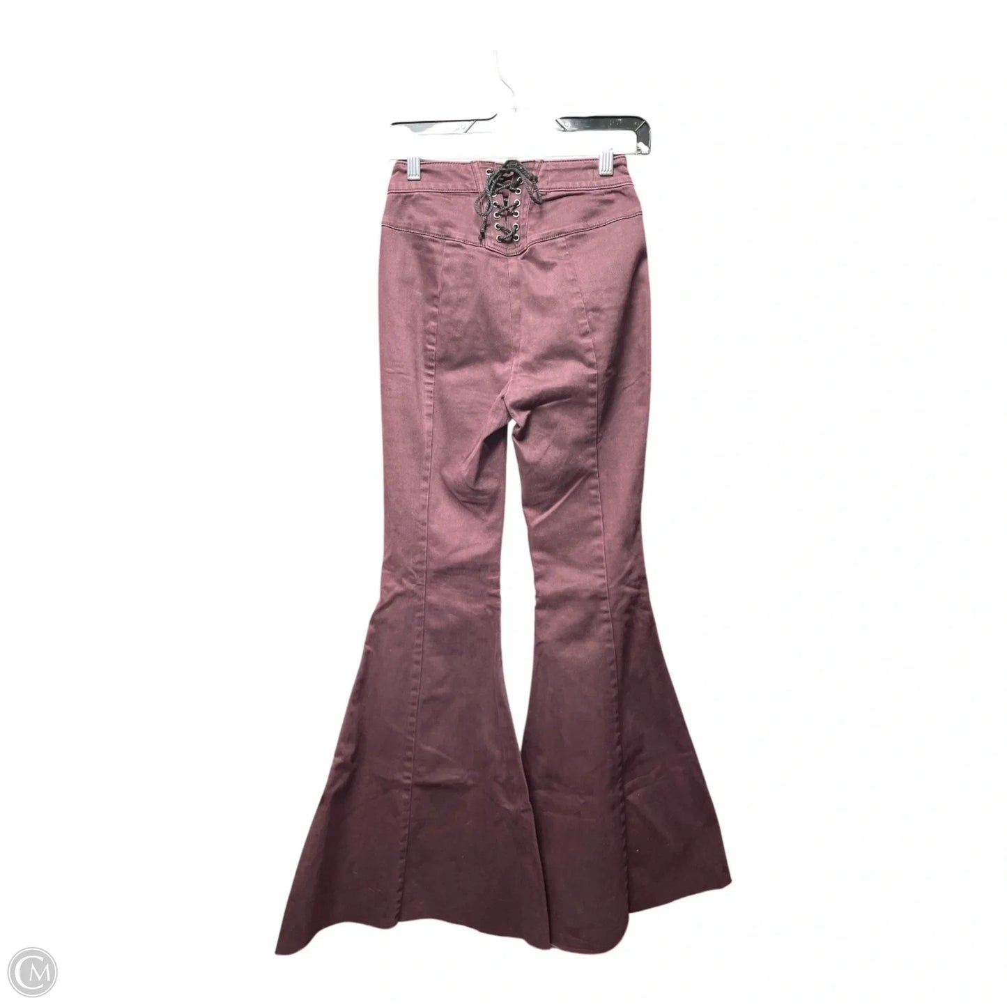 Jeans Flared By We The Free In Maroon, Size: 2