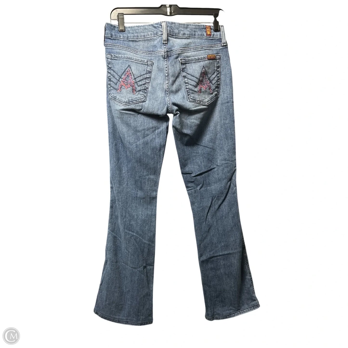 Jeans Boot Cut By 7 For All Mankind In Blue, Size: 4