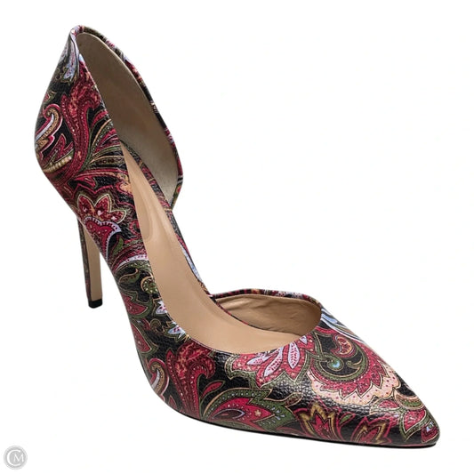 Shoes Heels Stiletto By Jessica Simpson In Multi-colored, Size: 8.5