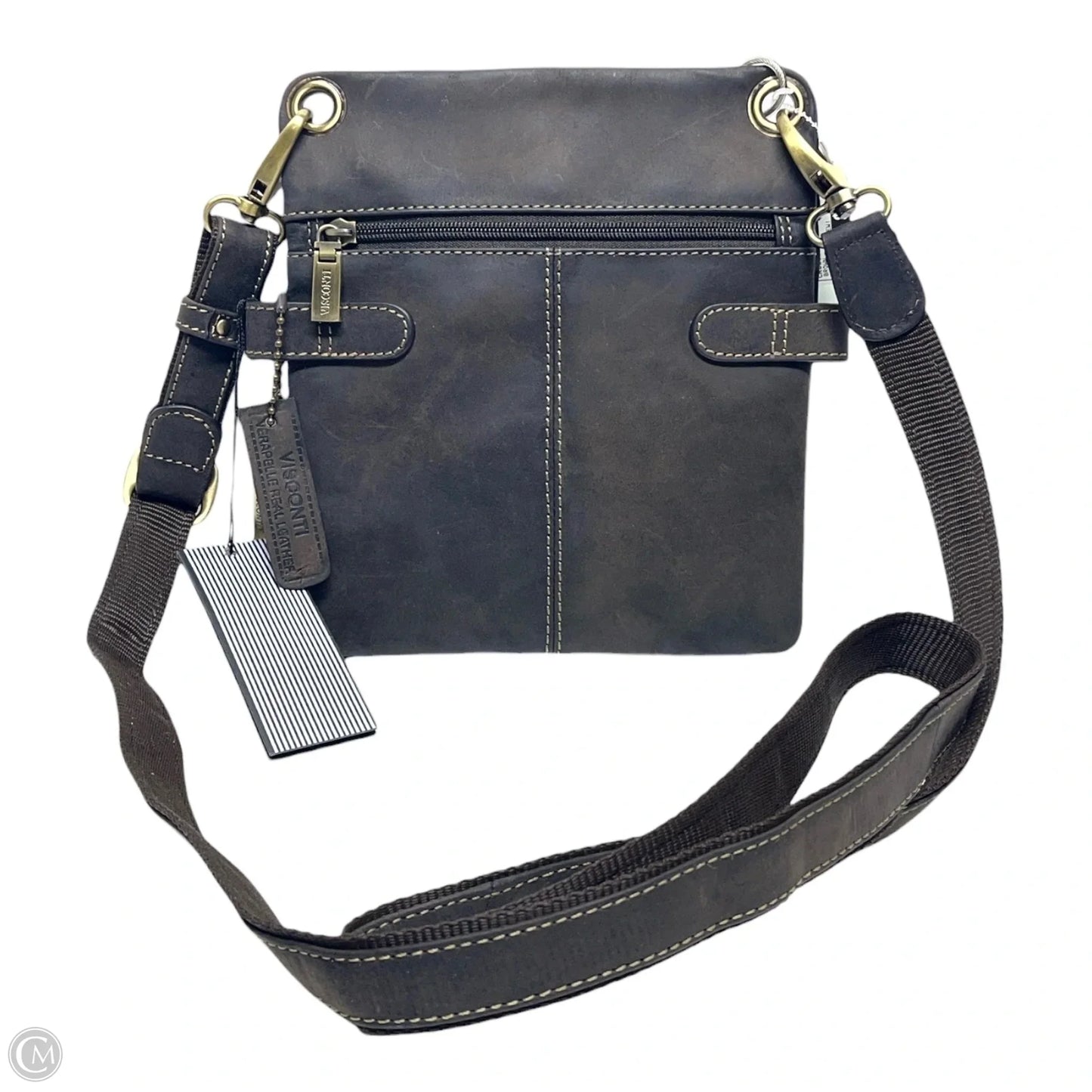 Crossbody Leather By Cmc, Size: Small